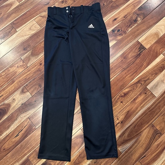 Adidas men’s small black baseball pants - Picture 1 of 5